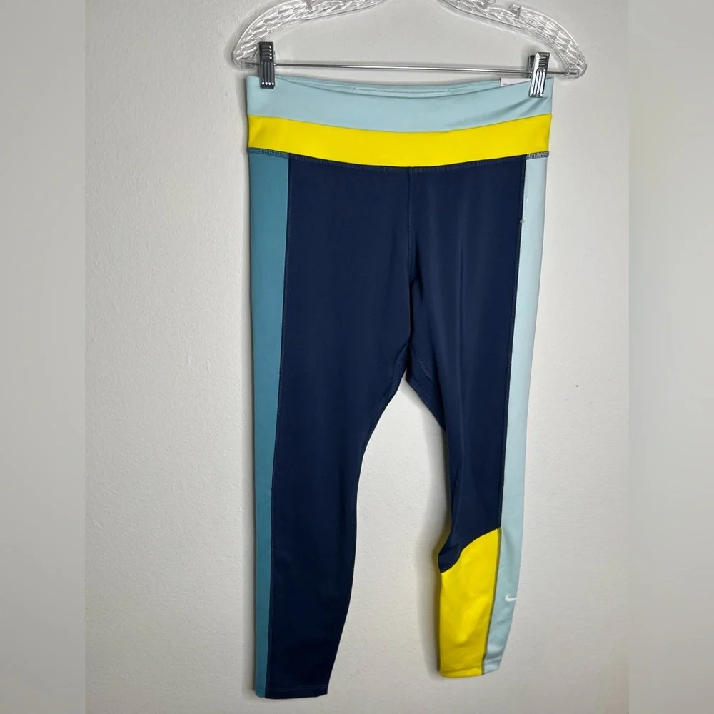 Nike Dri-FIT  Training Womens Leggings Size Large Multicolor - Picture 4 of 11